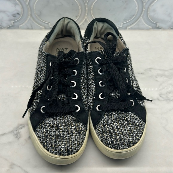Naturalizer Tweed Sparkle Gym Shoes - Picture 1 of 5